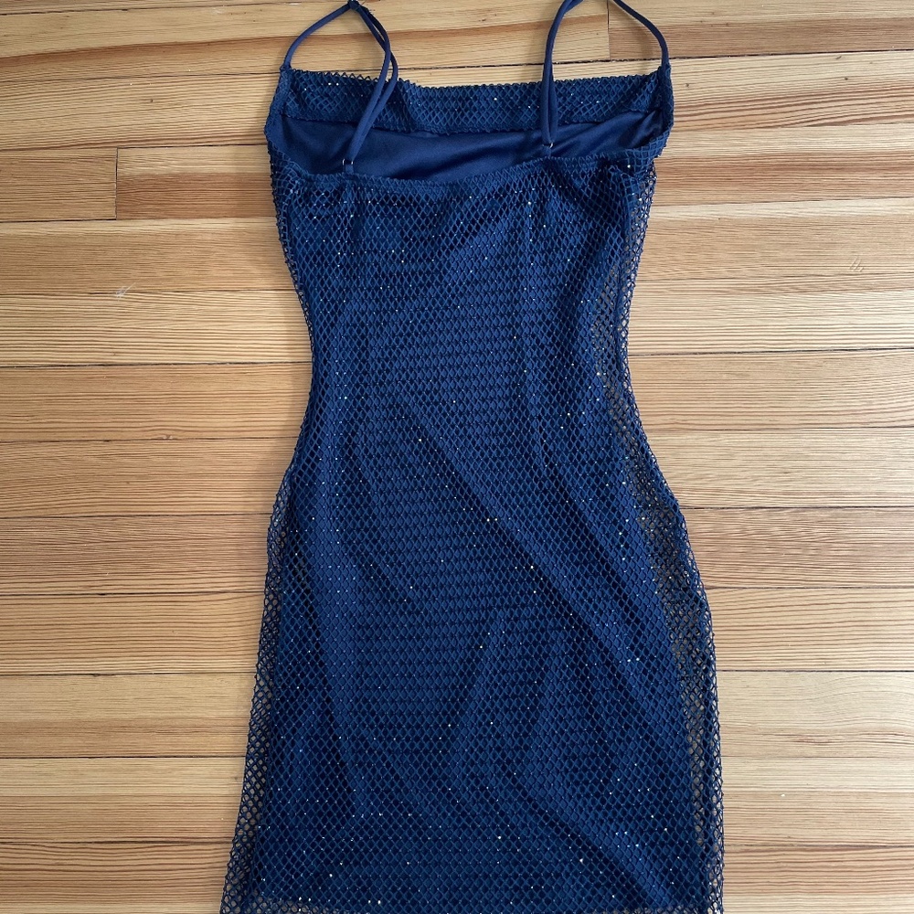 Navy Blue Windsor mini dress
